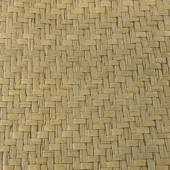 Juicy Couture Woven Straw Wicker Women’s Tote Bag Beige Handbag w/ Ribbon - Picture 9 of 9